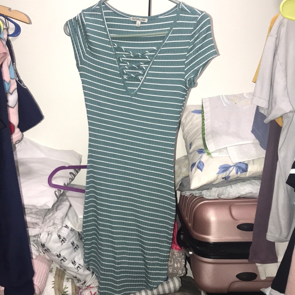 Blue Stripe Dress